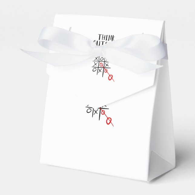 Tänka utanför lådan presentaskar (Framsidan Sidan)