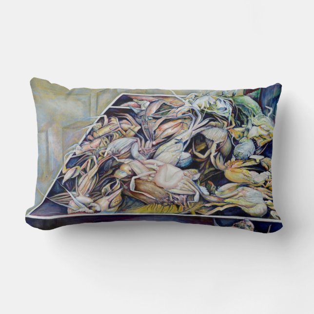 Tänka utanför lådan, Singapore Lumbarkudde (Framsida)