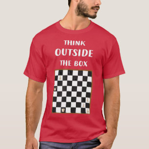Tänka Utanför lådan-strategi, chassi-spelaren T Shirt