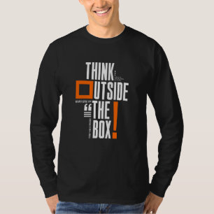 Tänka utanför lådan T-Shirt