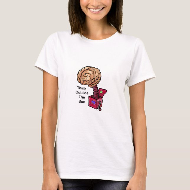 Tänka utanför lådan tröja (Framsida)