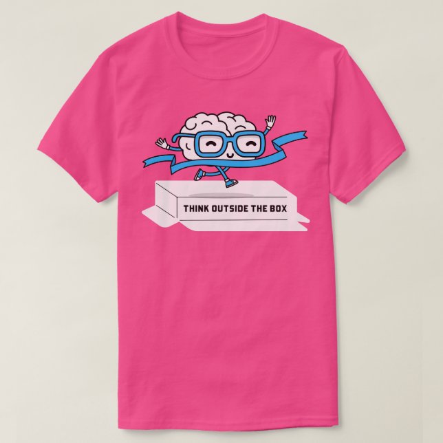 Tänka utanför ruta 1 t shirt (Design framsida)