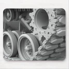 Tanka utrustar och spårar Mousepad Musmatta