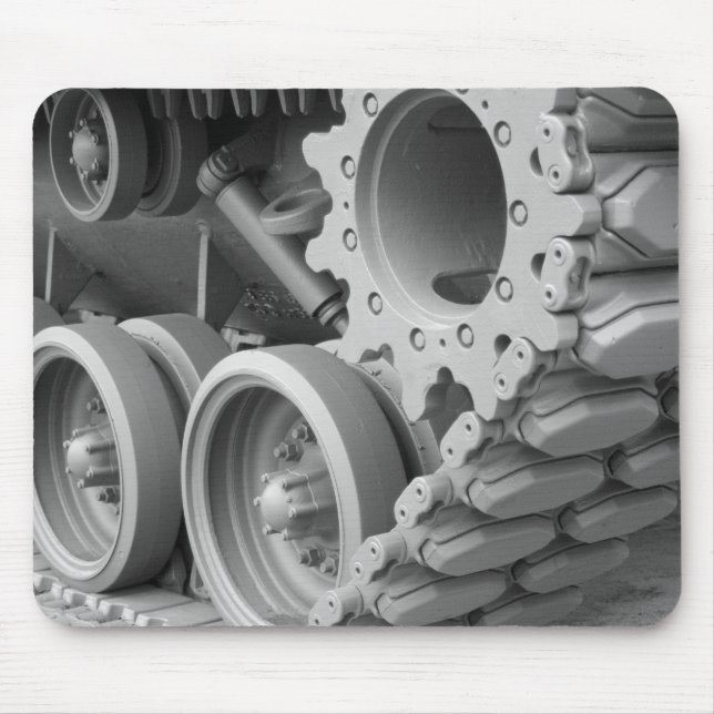 Tanka utrustar och spårar Mousepad Musmatta (Framsidan)