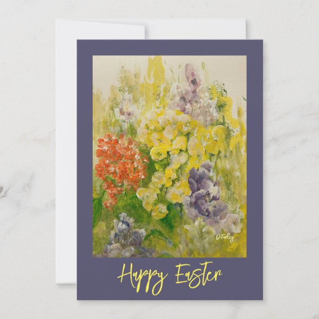 Tänka Vår-platta kort (Framsida)