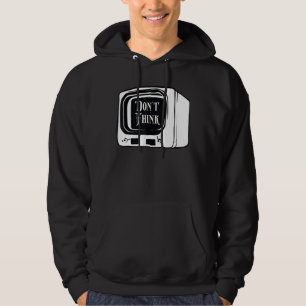 Tänka Watch Tv Indoctrination Mind Control C Hoodie
