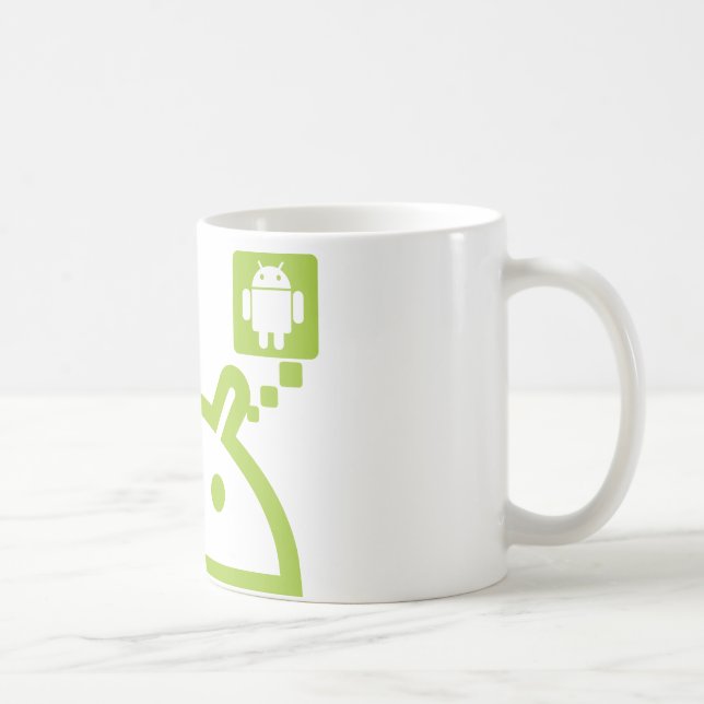 TänkaAndroid Kaffemugg (Höger)