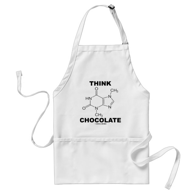 Tänkachoklad (Theobrominemolekylkemi) Förkläde (Framsidan)