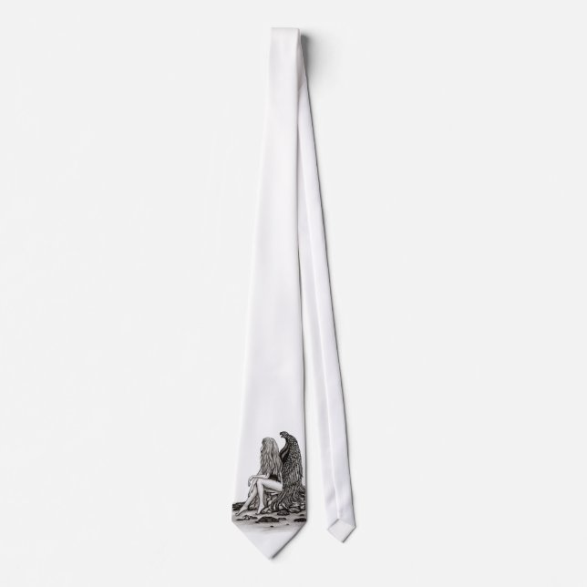 , tankad borttappad, svartvit design slips (Framsida)