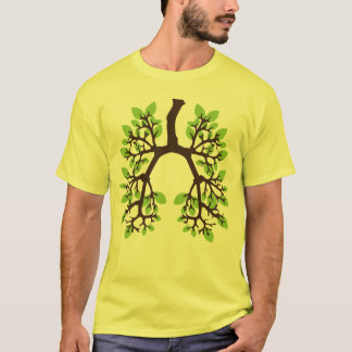Tänkagrönt andas grönt tee shirt