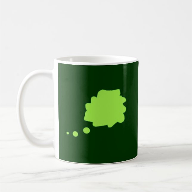 Tänkagröntmugg Kaffemugg (Vänster)