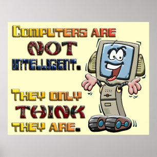 Tänkan för datorer endast är de intelligent poster