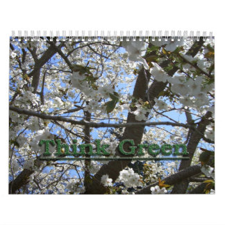 Tänkan görar grön kalendern kalender