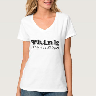 Tänkan - stund är det stilla lagligt t-shirt