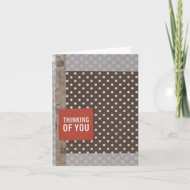 Tänkande av dig 4x5.6 kort (Framsida)