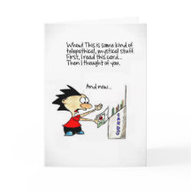 Tänkande av dig card - Cudorablesen