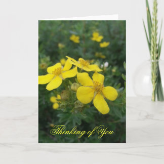 Tänkande av dig Card Kort