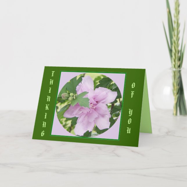 TÄNKANDE AV DIG CARD KORT (Framsida)