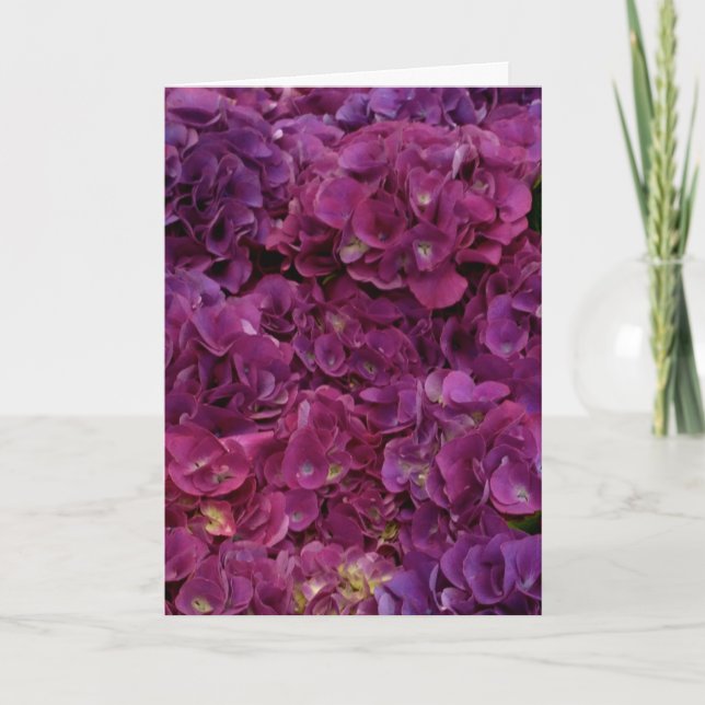 Tänkande av dig card med rosa vanlig kort (Framsida)