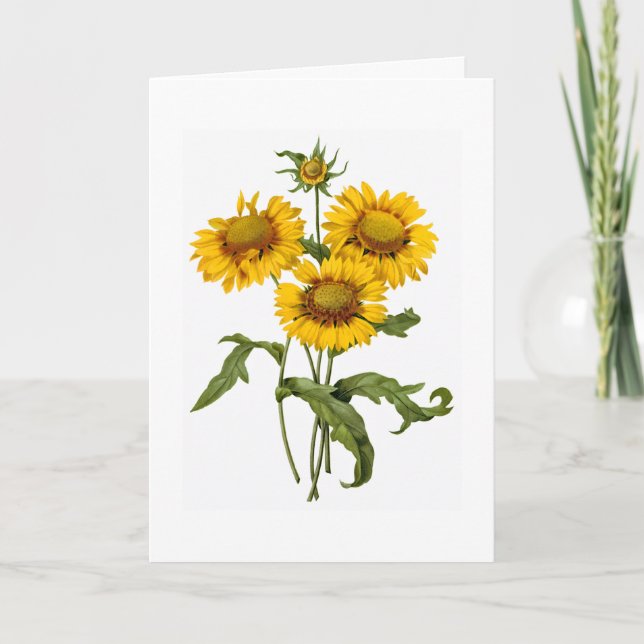 Tänkande av dig hälsningkort kort (Framsida)