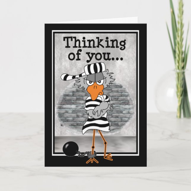 Tänkande av dig… hatar jag när det händer! kort (Framsida)