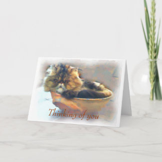 Tänkande av dig kort