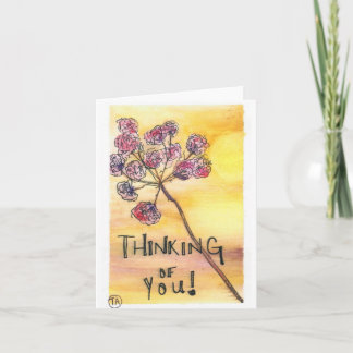 Tänkande av dig kort