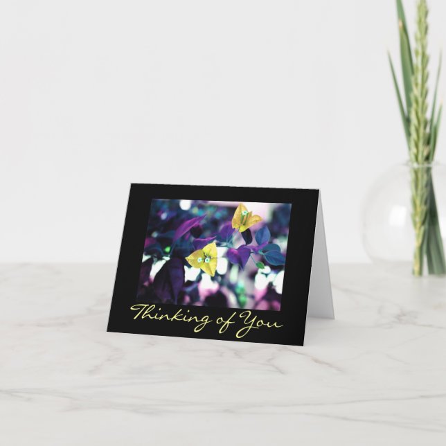 Tänkande av dig kort (Framsida)