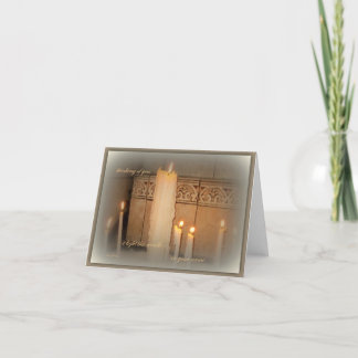 Tänkande av dig kort