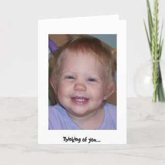 Tänkande av dig kort