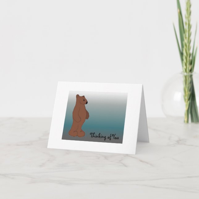 Tänkande av dig kort (Framsida)