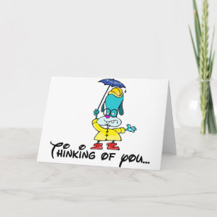 Tänkande av dig…, kort