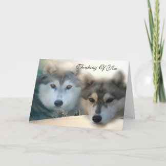 Tänkande av dig kort