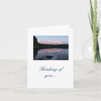Tänkande av dig… notecard kort