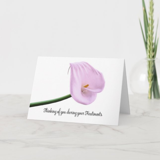tänkande av dig under cancerbehandlingar kort (Framsida)