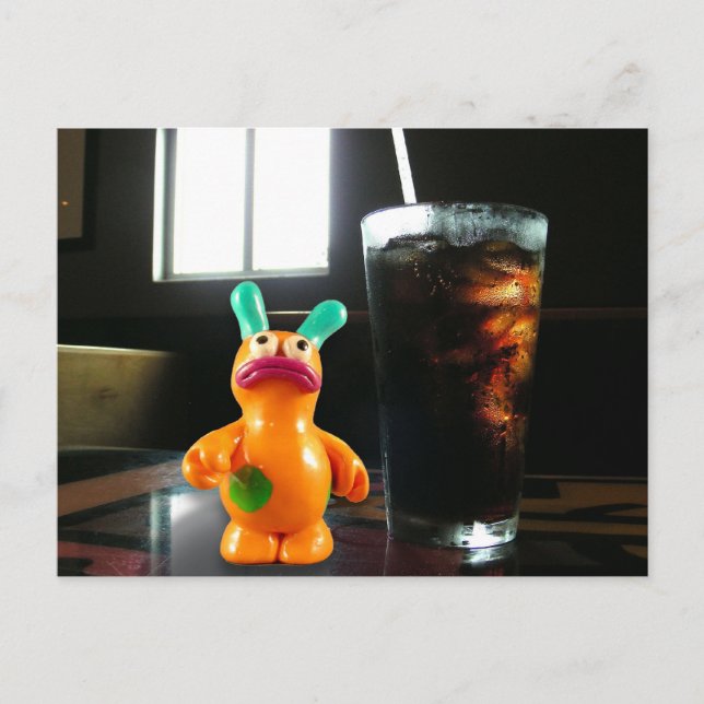 Tänkande av dig vykort (Framsida)