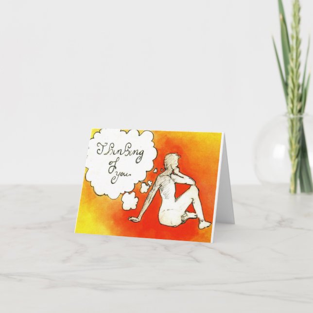 'Tänkande av You Kort (Framsida)