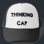Tänkande lock truckerkeps<br><div class="desc">Hur många tajmar har du berättats till pålagt ditt tänkande lock? Men hur kan du som är pålagd vad du gör inte eget? Det är ett dilemma av epos proportionerar! På den långa jumbon är dina bekymmer över! Detta ska tänkande lock låter dig vara tänkaren av underbara tittar stylishly nyckfullt...</div>