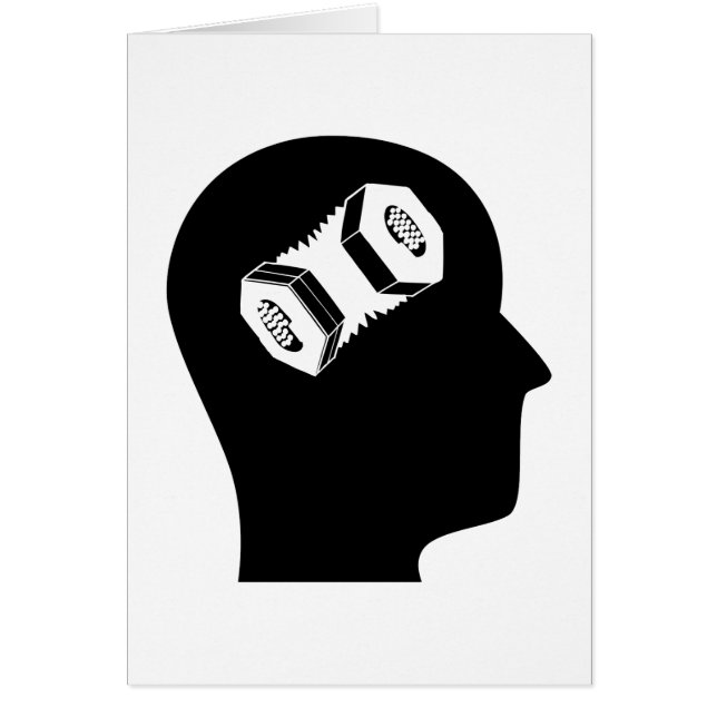 Tänkande om concertinaen hälsningskort (Framsidan)