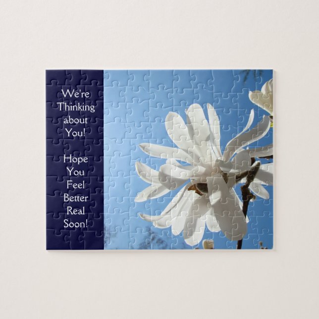 Tänkande om dig! pussel får bättre snart (Horisontell)