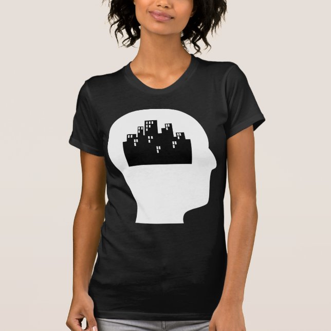 Tänkande om Urban att planera T Shirt (Framsida)