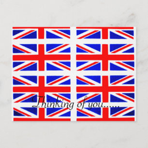 TÄNKANDE PÅ DIG BRITIAN VYKORT