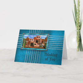 TÄNKANDE PÅ DIG - PUEBLO HOMES/INDIAN KORT