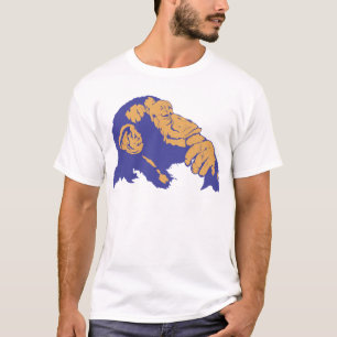 Tänkande schimpans t-shirt