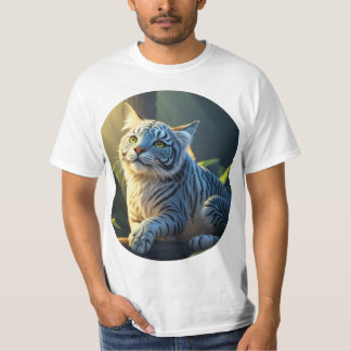 tänkande tiger t shirt