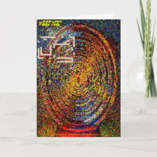 Tänkande Van Gogh förutom boxas Kort