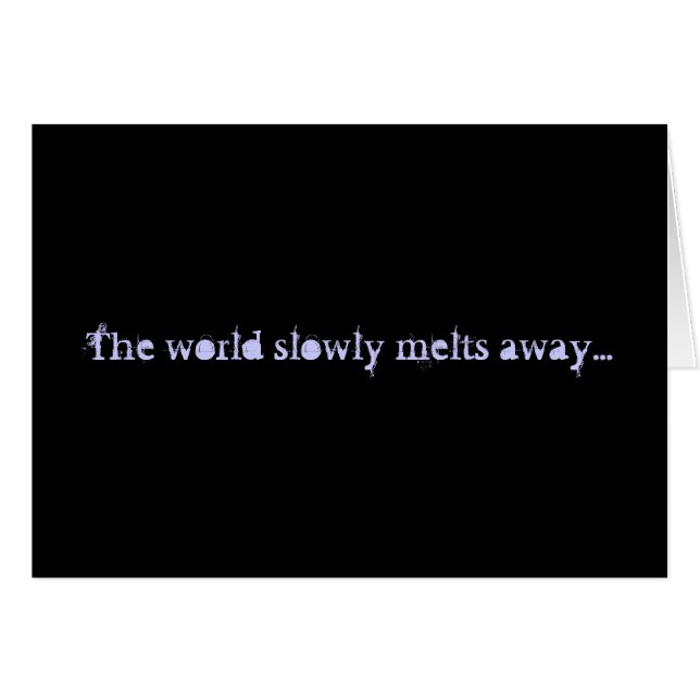 Tankar av dig Card OBS Kort (Framsidan Horizontal)