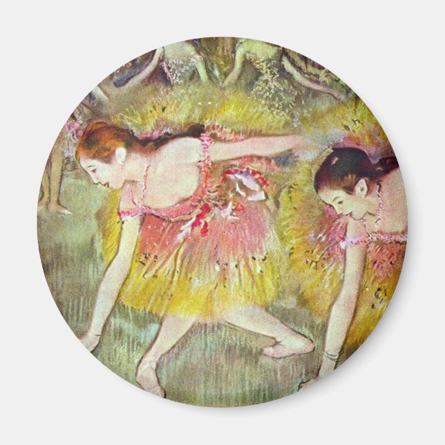 Tankar böjda av Edgar Degas, Ballet Art Magnet (Framsidan)