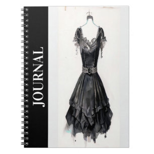 Tankar i eleganten: LBD Journal, Little Black Dres Anteckningsbok
