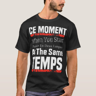 Tankar i Fransk och engelska 13 T Shirt